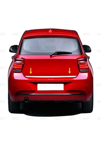 FAMS OTO AKSESUAR Bmw 1 Seri F20 Uyumlu Krom Alt Bagaj Çıtası 2011-2019 Pasla...