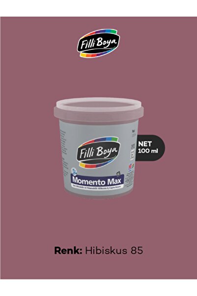 Filli Boya Momento Max Soft Mat 100 ml Hibiskus 85 Ilham Paketi