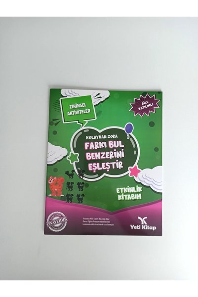 yeti kitap Dikkat Güçlendirme Setim Plus 4 سنوات