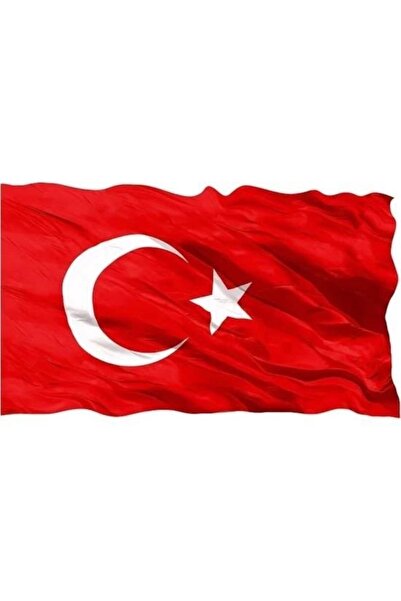 Abka Türk Bayrağı 30x45 Cm Özel Alpaka Kumaş Bez Bayrak