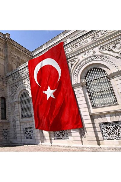Genel Markalar Türk Bayrağı 400x600 Cm Özel Alpaka Kumaş Bez Bayrak