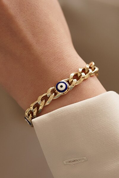 ALTINTAŞ KUYUMCULUK Nazar Boncuklu Gurmet Altın Bileklik