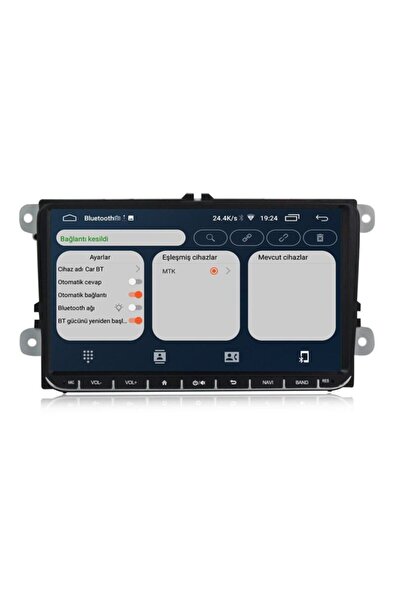 REISS AUDIO Volkswagen Uyumlu Android Pro 2 Gb Ram 9 Inç Multimedya Kamera