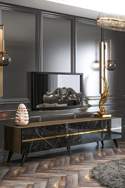 Givayo Mobilya Dexter Tv Ünitesi Ceviz Royal