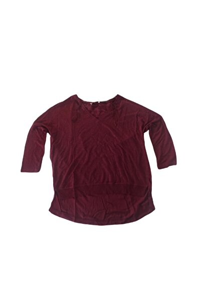 Ltb Women's Burgundy T-shirt