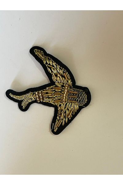Gönülden Tasarım 6x5 Cm Stone Embroidered Stone Crest Patch Applique