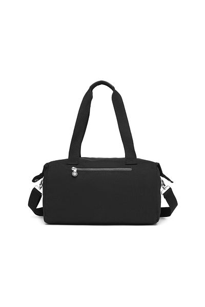 SMART BAGS Geantă de damă cu curea de umăr Crinkle Fabric 3113 Negru