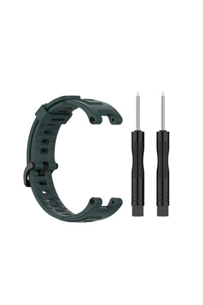 Solitude Sport Professional Silicone Lanyard Khaki Compatible With Amazfit T-rex