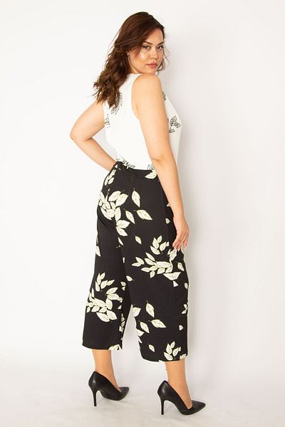 Şans Plus Size Jumpsuit - Black - Regular fit
