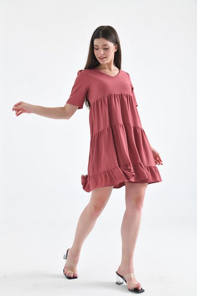 VOLT CLOTHİNG Rochie Ayrobin cu decolteu în V pentru femei