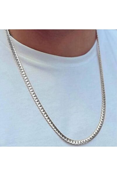 moderntakıdesign قلادة سلسلة من الفولاذ المقاوم للصدأ للرجال والنساء من Steampunk فضية