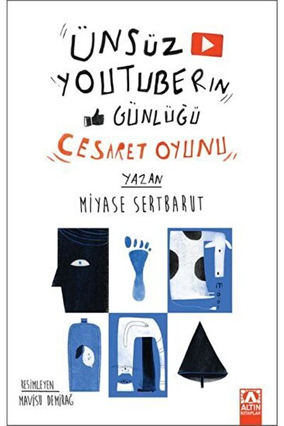 Altın Kitaplar Ünsüz Youtuberın Günlüğü - Cesaret Oyunu Altın Kitaplar Yay. (Korunaklı Poşetle)