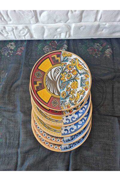 EMİRA HOME طبق تقديم مختلط - طقم أطباق تقديم 6 أشخاص