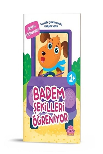 Dikkat Atölyesi Yayınları Tematik Çıkartmalarla Gelişim Serisi - Badem Şekill...