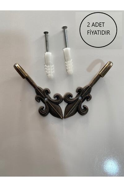 TülEvi Fon Perde Bağlama Demiri Askı Aparatı Renso Perde Kancasi