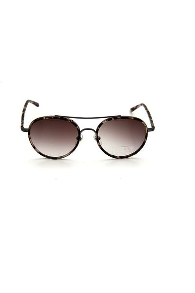 Paul & Joe Pj Luna01 E331 Oval Combined Frame Black Glass Women's Sunglasses