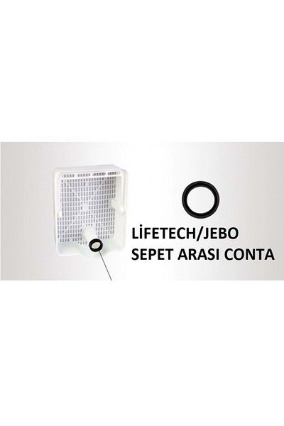 Jebo -lifetech 625/635/825/828/829/835/838/839 External Filter Seal Between Baskets