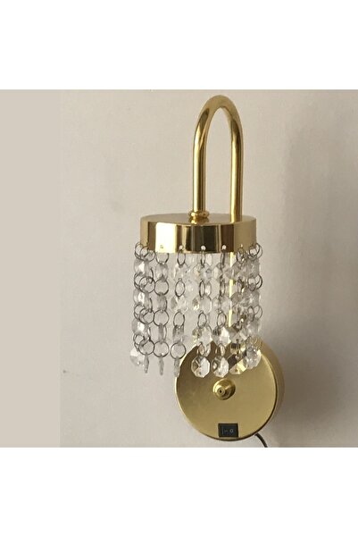 Semco Altın Gold Renk Kaplamalı Taygun Duvar Aplik