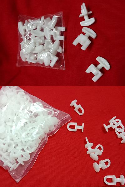 REMSATİC Curtain Set - 100 Pieces with Curtain Button Stitching and Curtain Screw (Stop) 10 Pieces