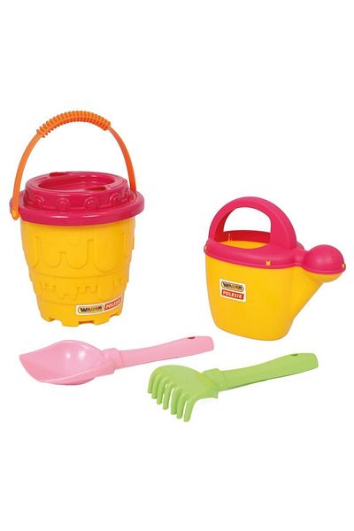 Polesie 5 Pieces with Castle Bucket Accessories - Pol-51769