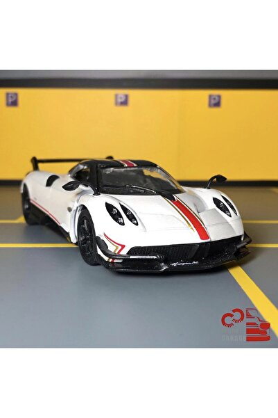 Kinsmart Pagani Huayra Bc 2016 1/36 Ölçek *c&c Model Garage* Çek Bırak Metal Model Oyuncak Araba