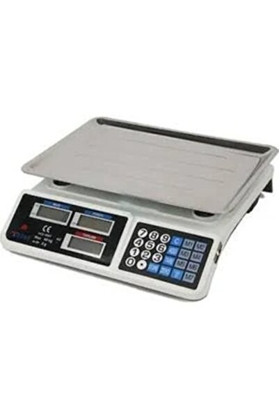 abnturk Asmın Ultra Hassas Acs Serisi 40kg Elektronik Panelli Çelik Tartı