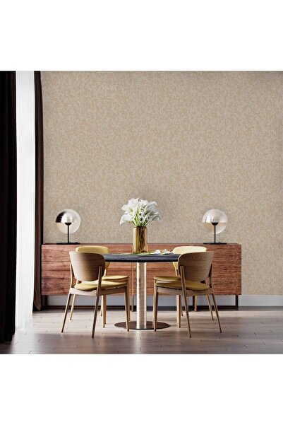 Adawall Dante 1410-4 Klasik Düz Desen Duvar Kağıdı (bej)
