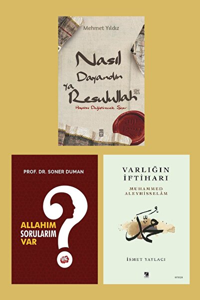 Timaş Yayınları Nasıl Dayandın Ya Resulullah - Allahım Sorularım Var? - Varlı...