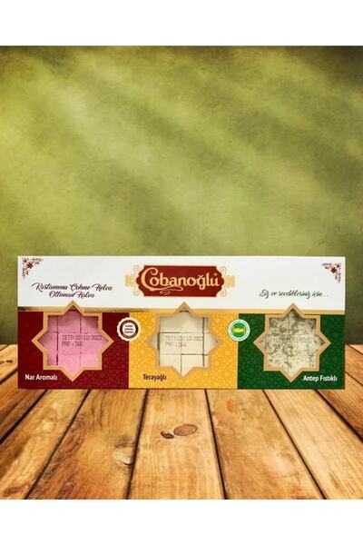 Genel Markalar Çobanoğlu Special Çekme Helva 300gr. Tereyağlı-narlı-a.fıstıkl...