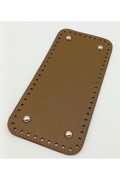 angel çanta aksesuar Τεχνητό δέρμα βιζόν Χρώμα 25x12 cm Ορθογώνια βάση τσάντας (με ασημένια συσκευή)