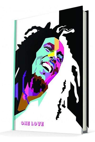 DEFFTER Pop Art Bob Marley Notebook