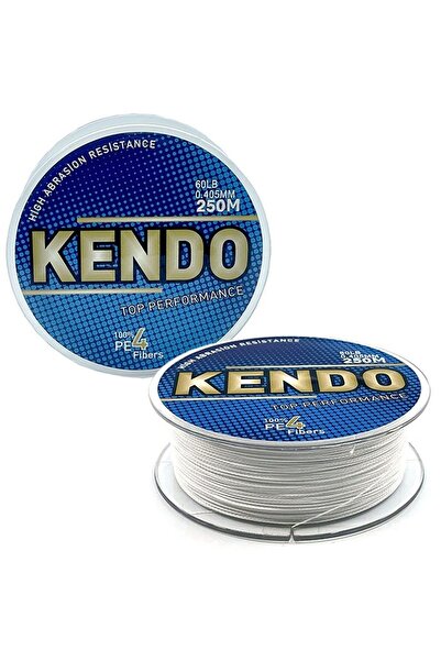Kendo 4 حياكة 250 م غير قابلة للانتشار (أبيض)