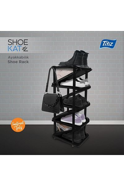 Titiz Plastic Shoe Rack - Comfortable and Stylish