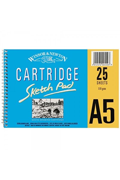 Winsor Newton Winsor & Newton : Cartridge Sketchbook : 110 Gr (25 Sheets) : A5