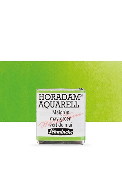 Schmincke : Horadam : Yarım Tablet Sulu Boya : May Green