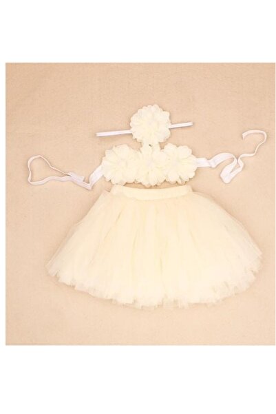 bbays new trend 3 Lü Yeni Doğan Tütü Etek,kız Bebek Fotoğraf Çekimi Tütü Etek...