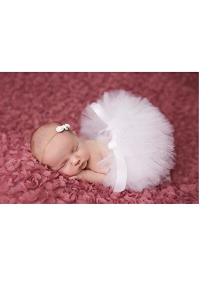bbays new trend Newborn Tutu Skirt, Baby Girl Photo Shoot Tutu Skirt Set Newb...