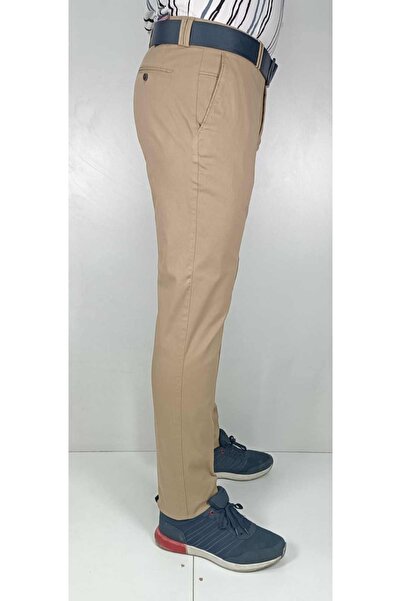 Bomonti Men's Oversize Stretchy Cotton Trousers