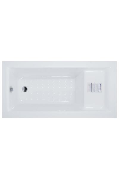 Waterway Russel Oturmalı Mini Dikdörtgen Küvet 150x70 H:55 Gövde+metal Ayak+ö...