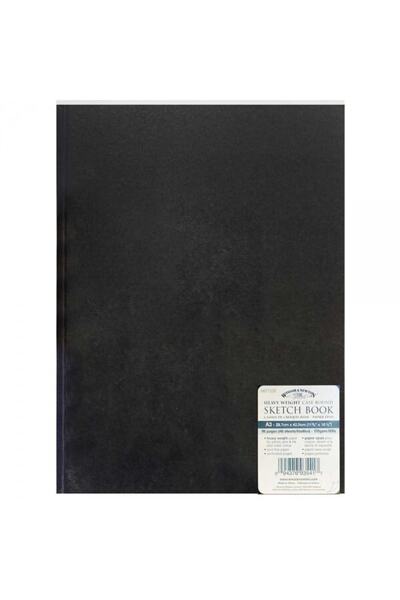Winsor Newton Winsor & Newton : Black Hard Cover Sketchbook : 110 Gr (80 Sheets) : A3