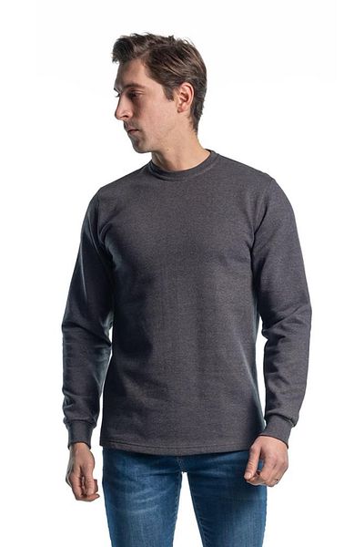 Şensel Σκούρο Γκρι Βαμβακερό Φούτερ - Crew Neck -107e4632