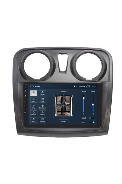 MYWAYY Dacia Lodgy Android Carplay Navigasyon Multimedya Ekran Teyp 2gb Ram +...