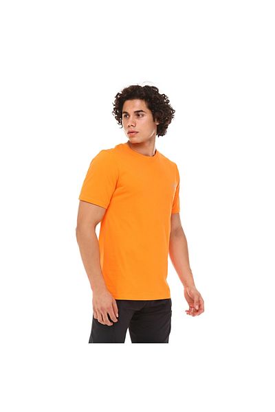 raru Leo Orange Men's T-shirt - 100% Cotton