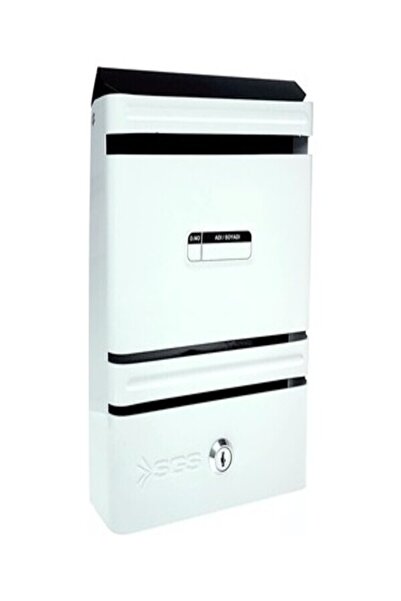 abnturk Anahtarlı Posta Kutusu 19cm Genişlik 28cm Yükseklik Kaliteli Posta Ku...