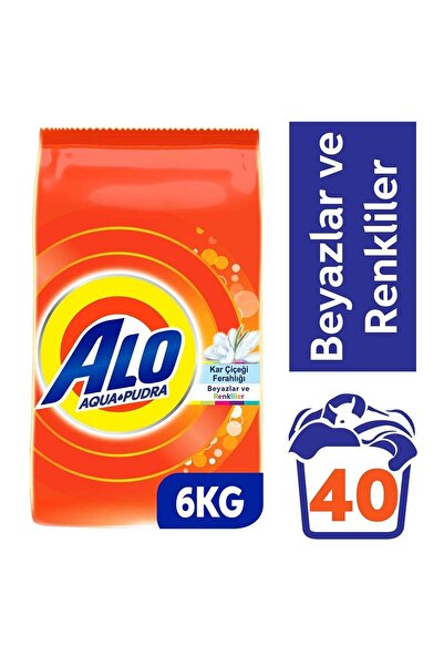 Alo Toz Çamaşır Deterjanı Beyazlar ve Renkliler İçin  6 kg