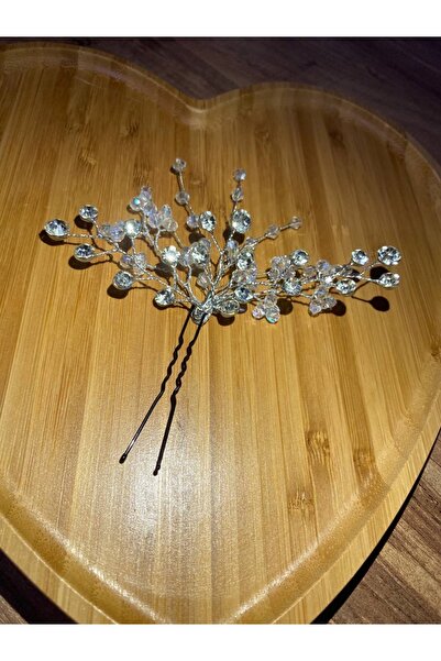 gelinmz Κομψή νυφική τιάρα και αξεσουάρ μαλλιών με κρυστάλλινη πέτρα - Όλα χε...