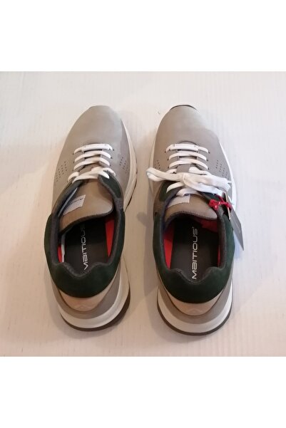 Ambitious Hakiki Nubuk Açık Gri Kaydırmaz Kauçuk Tabanlı Sneaker