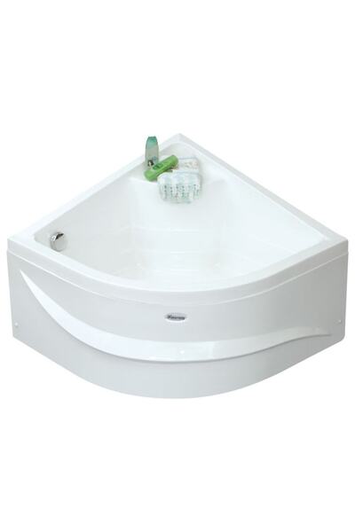 Waterway Ross Oturmalı Mini Oval Küvet 100x100 H:43 Gövde+metal Ayak+ön Panel