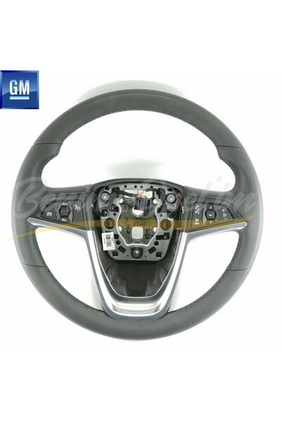 GM Opel Insignia Uyumlu A Komple Direksiyon Simidi Kumandalı Krom Detaylı Siy...