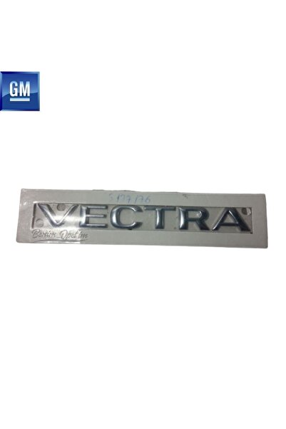 Genel Markalar Opel Vectra B Uyumlu  Arka Bagaj Kapağı Vectra Yazısı Krom 99, 01